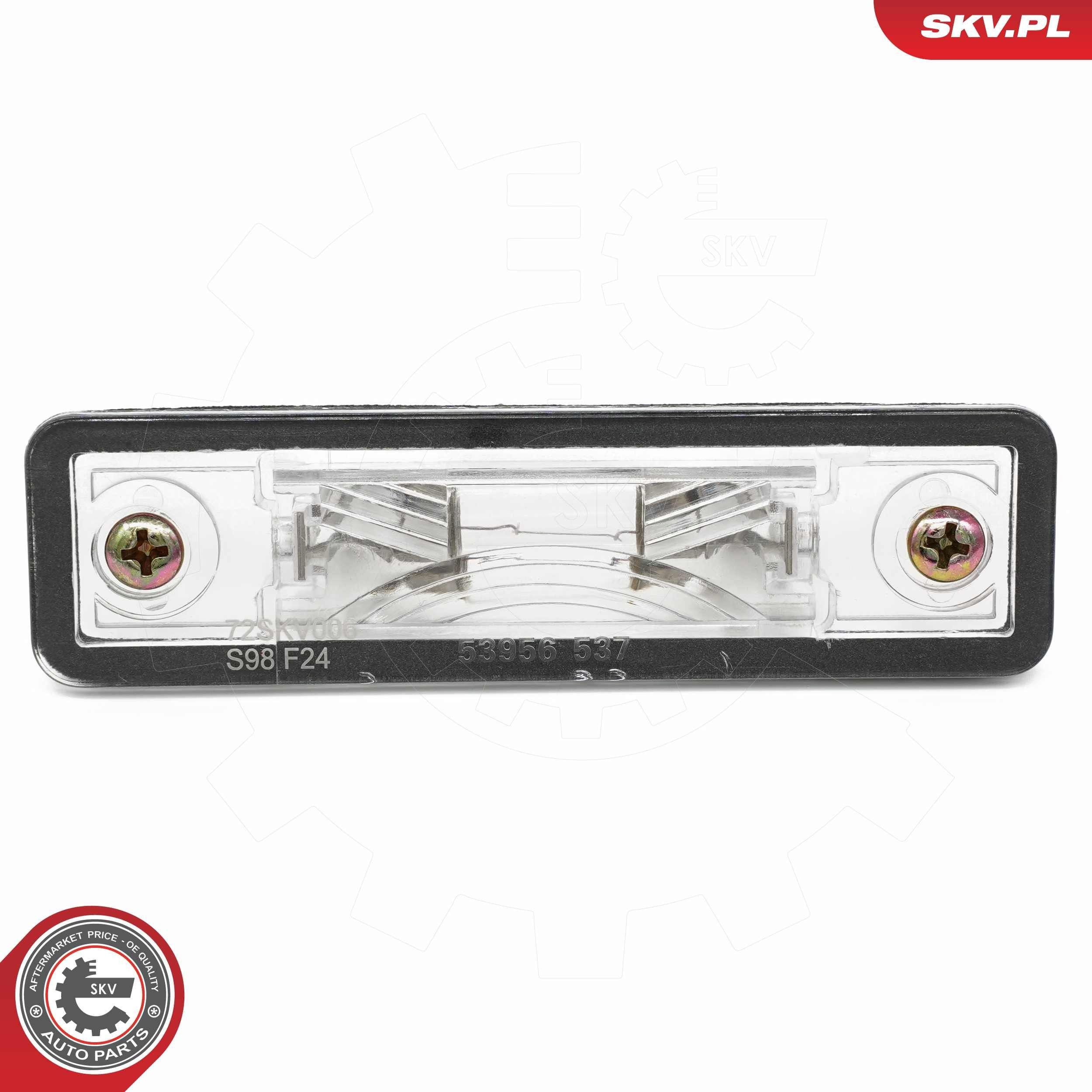 Фонарь подсветки заднего номера Opel Meriva A минивэн (2003 - 2010) цена, от 8.45 USD